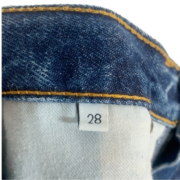 Boyish Billy High Waist Distressed Jeans Size 28 - Picture 9 of 12